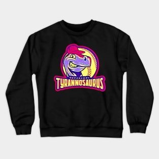 Super Cool Tyrannosaurus (cartoon logo) Crewneck Sweatshirt